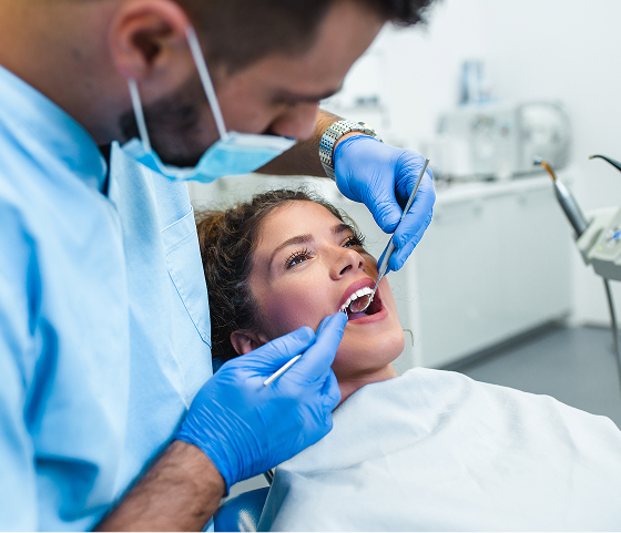 Dental practice at work